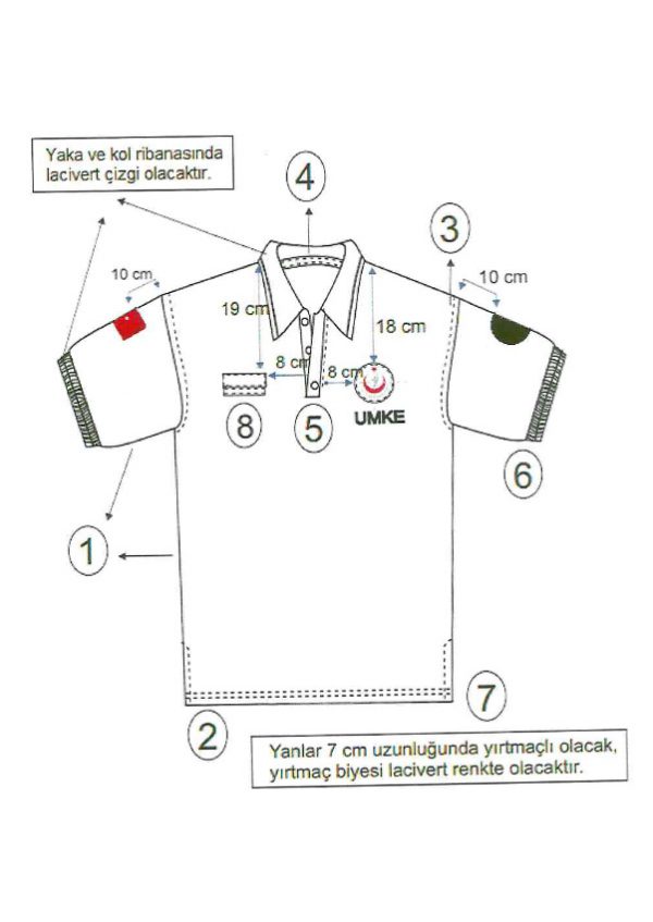 UMKE Yazlık Kısa Kollu Tişört