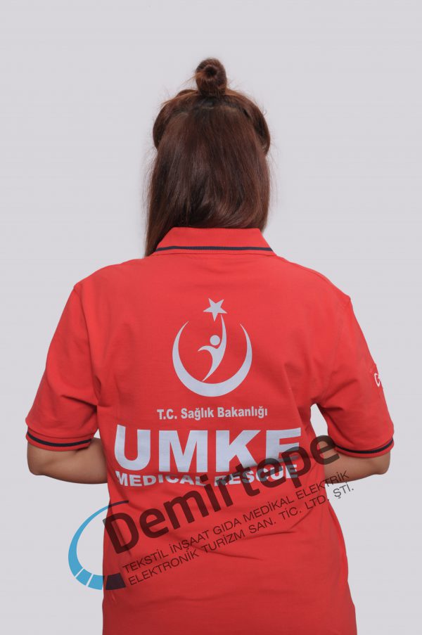 Yazlık Kısa Kollu Tişört - UMKE Kıyafeti 2018
